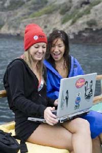 Scuba diving school online.